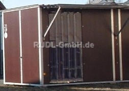 Fliegenvorhang für Fahrbare Weidehütte