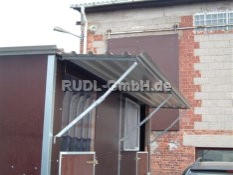 Klappdach für Weidehütte